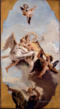 Giovanni Battista Tiepolo Virtud y nobleza poniendo en fuga la ignorancia Pinturas al óleo